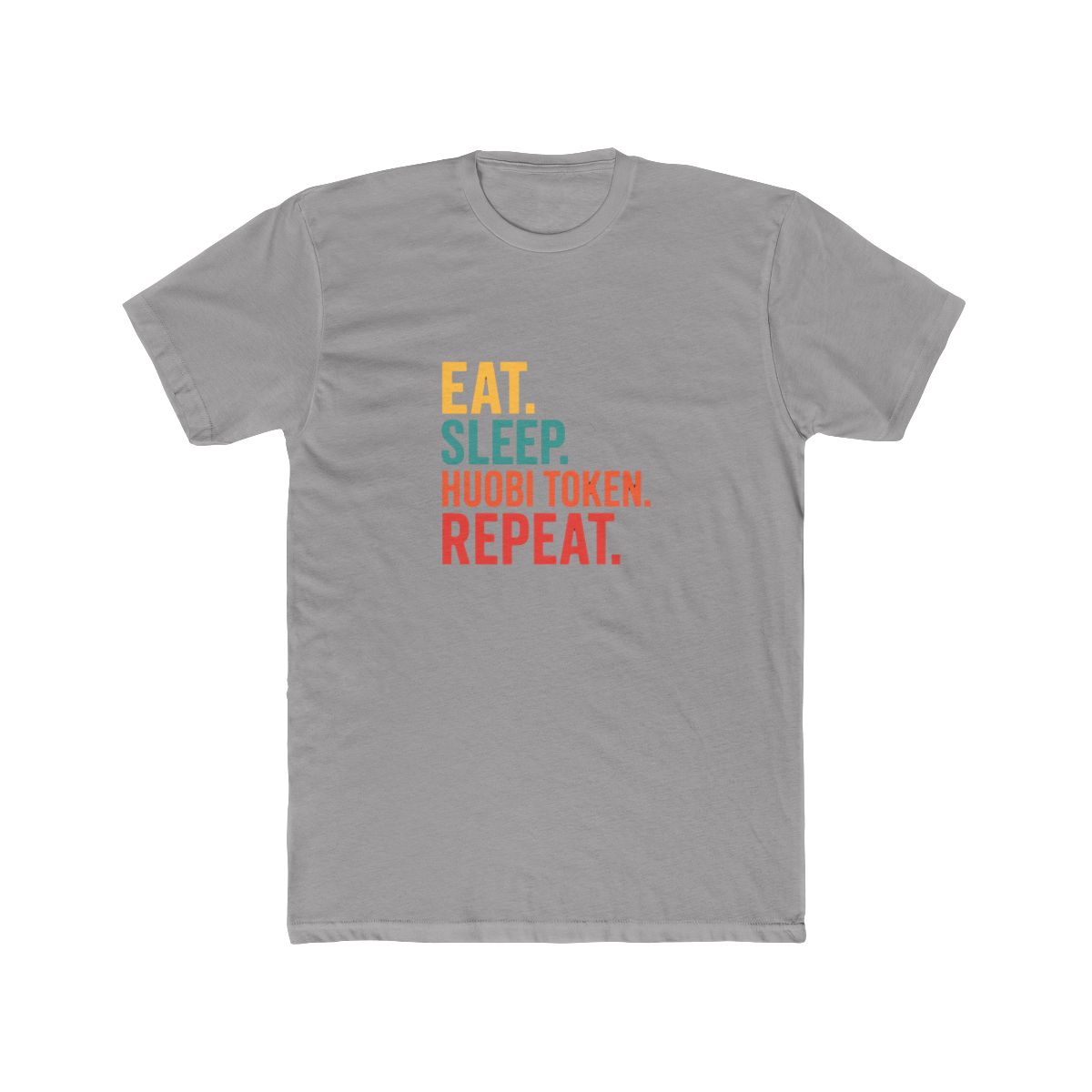 Eat Sleep Huobi Token Repeat Crypto T Shirt