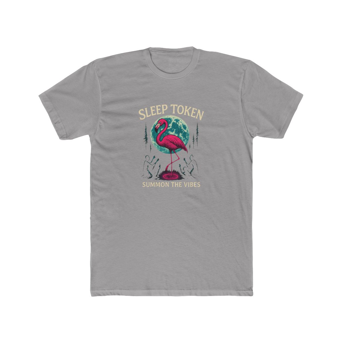 Flamingo Ritual Sleep Token Moon Aesthetic T Shirt