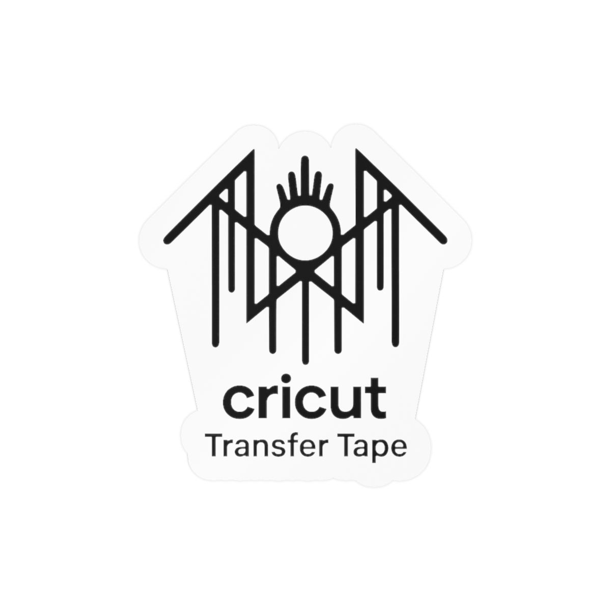 Cricut Transfer Tape Hand | Vinyl Sticker, Craft Decal, DIY Crafter Gift
