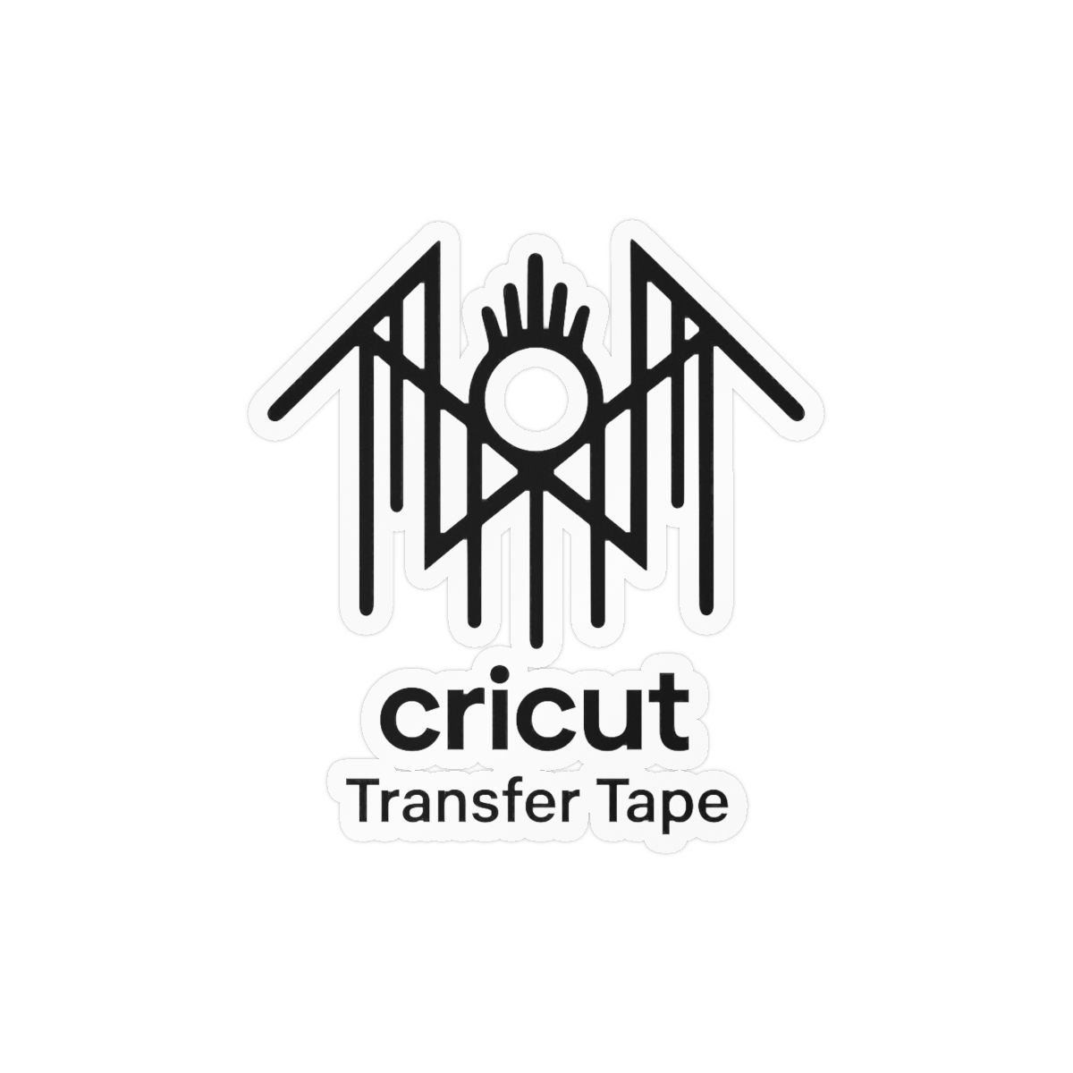 Cricut Transfer Tape Hand | Vinyl Sticker, Craft Decal, DIY Crafter Gift