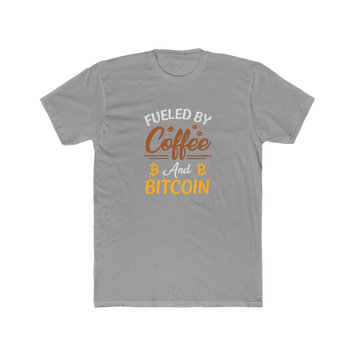 Fueled by Coffee and Bitcoin Graphic T Shirt
