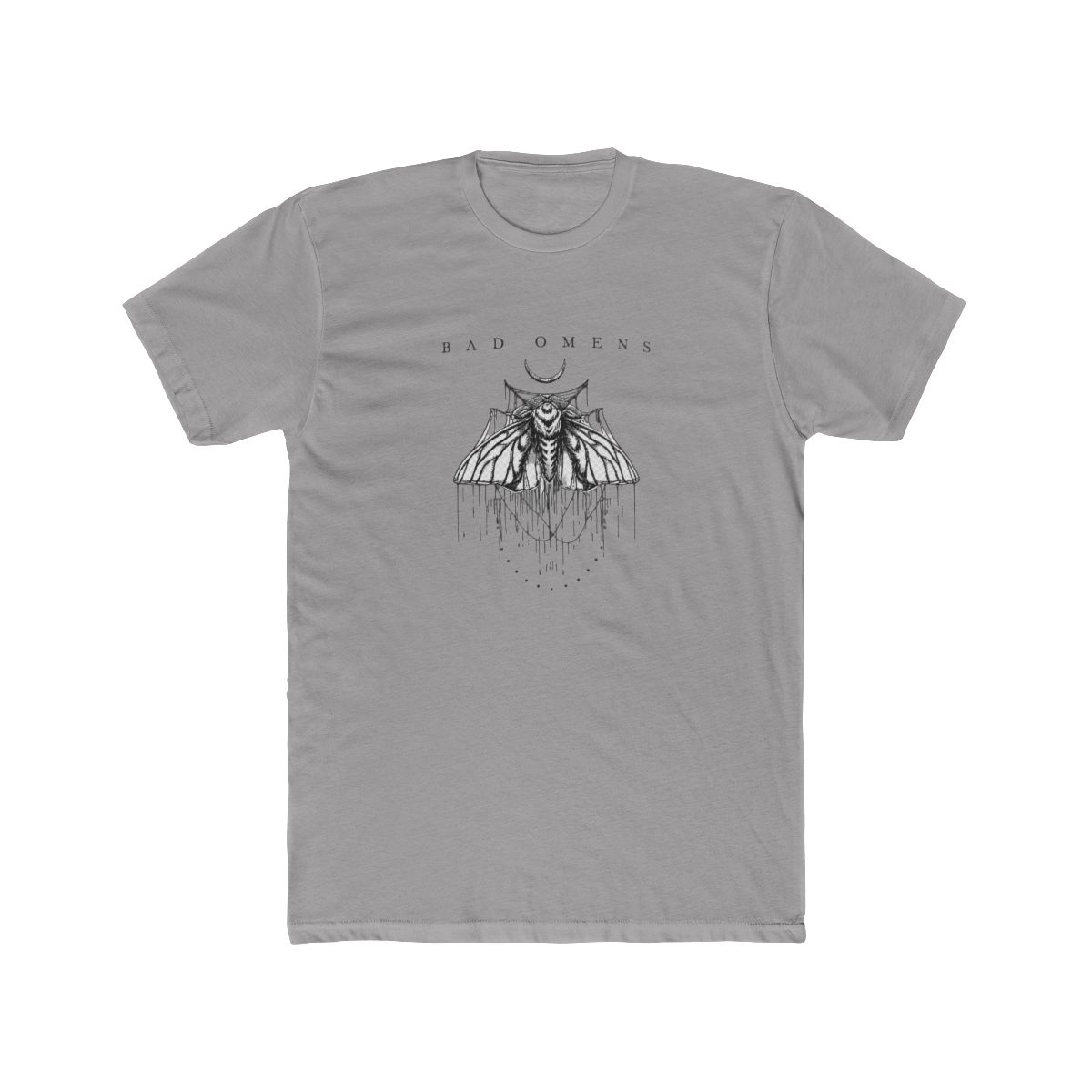 Bad Omens Moth Graphic T Shirt - Goth Superstition Fan Gift