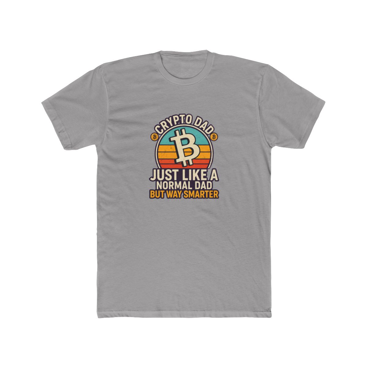 Crypto Dad Bitcoin Cryptocurrency T Shirt