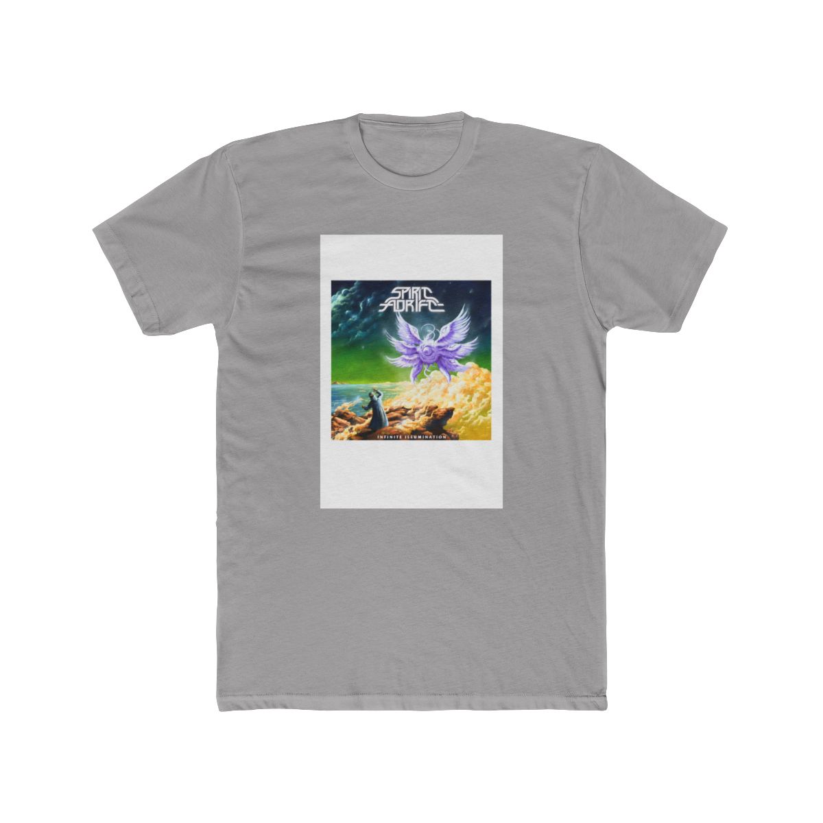 Spirit Adrift - Infinite Illumination Neon Green - Colored Vinyl T-Shirt