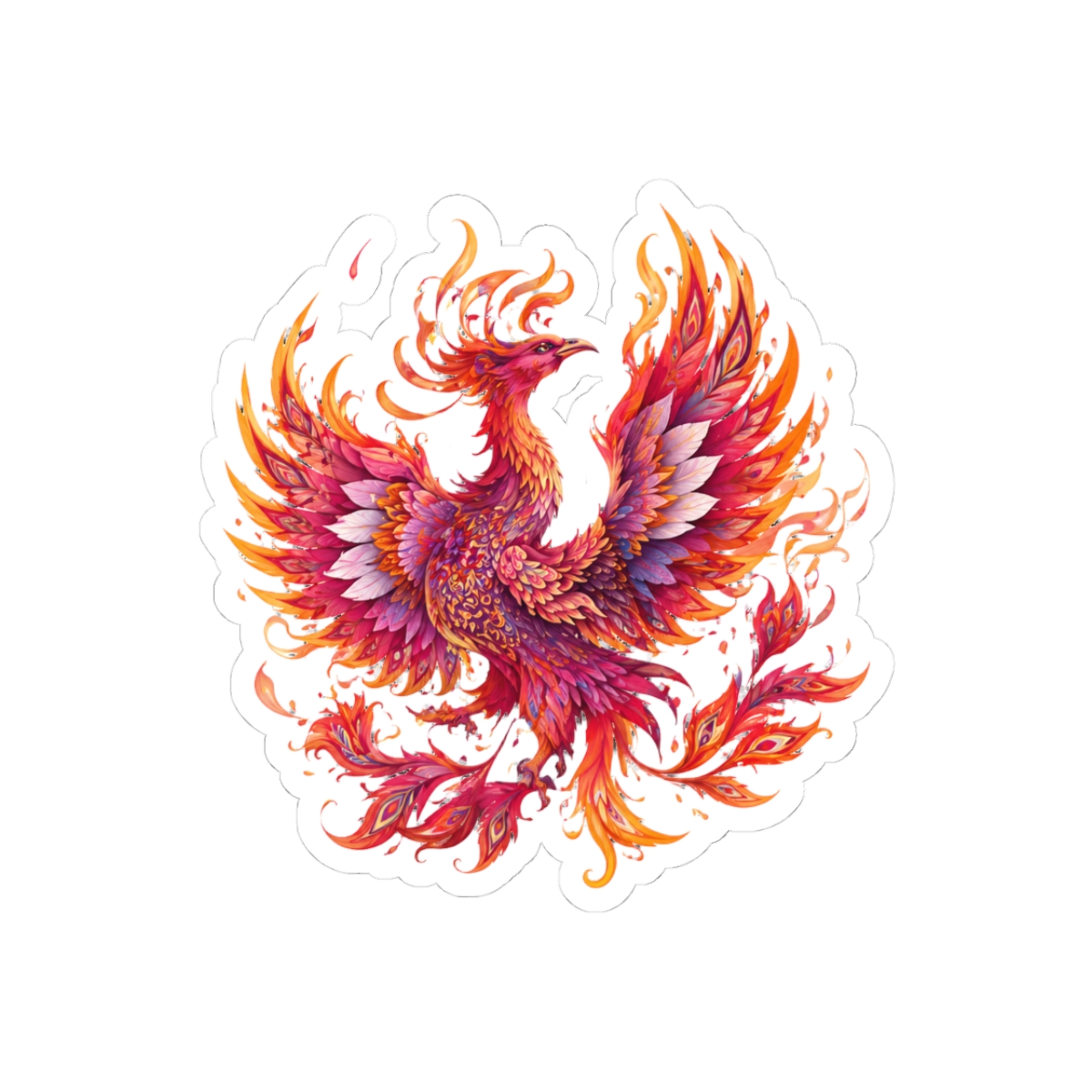 SLEEP TOKEN Phoenix Emblem Classic Round Sticker