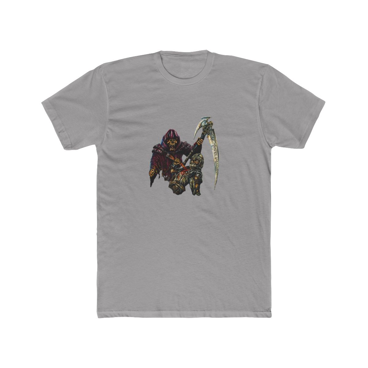 Grim Reaper - Rock You To Hell Ltd. Blue - Colored Vinyl T-Shirt