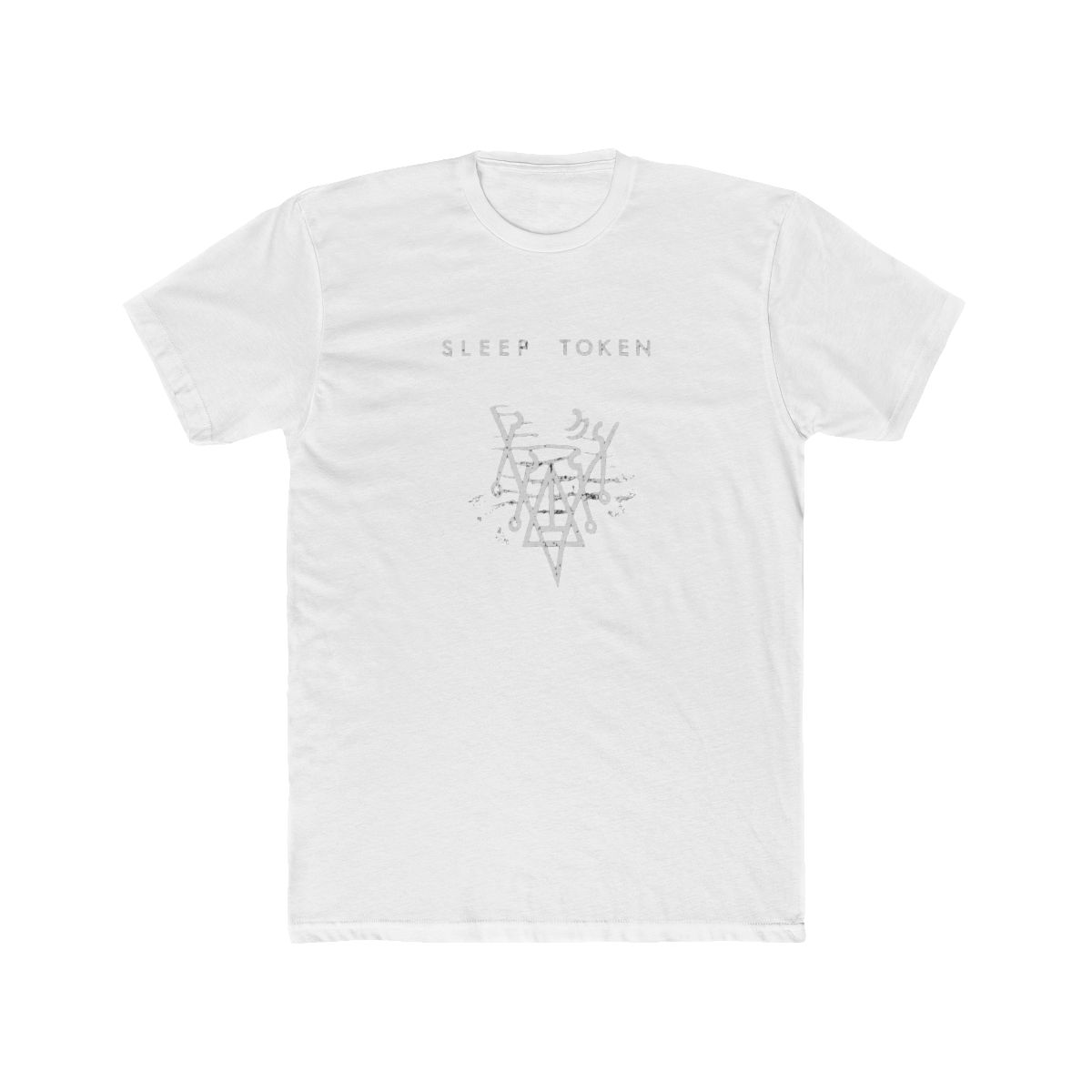 Sleep Token Lace-Up Neckline T-Shirt