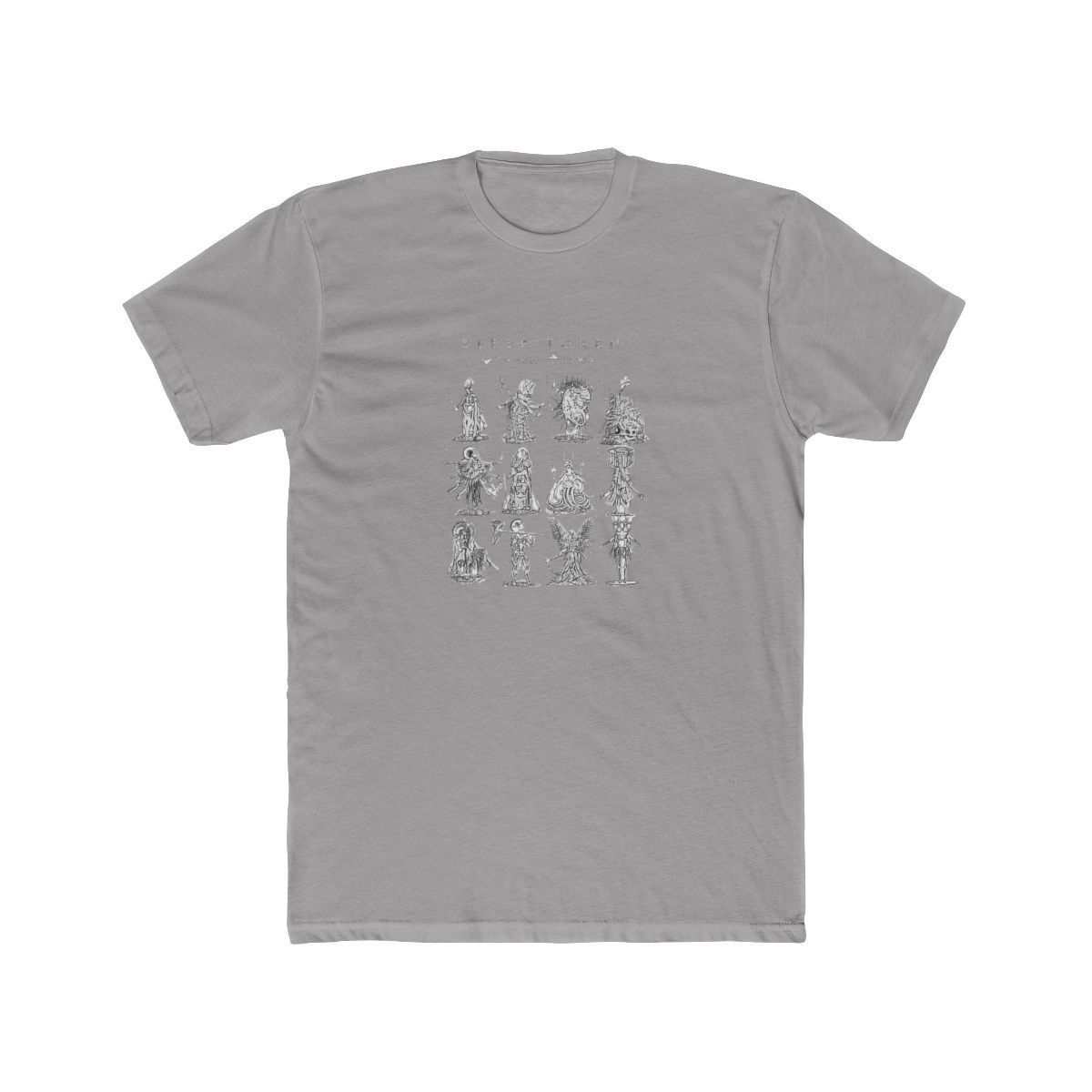 Sleep Token Band Invert Black Sleeve T-Shirt Alternative Rock Vintage Style Graphic Tees