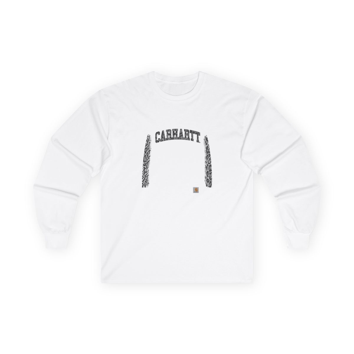 Carhartt WIP - Camo Snake Garment Dyed Black - Longsleeve