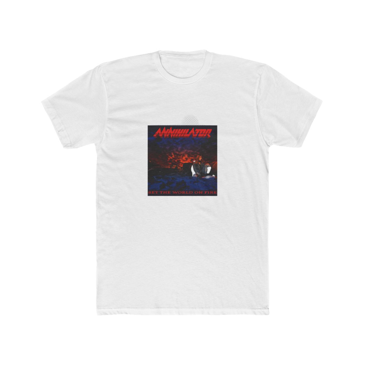 Annihilator - Set The World On Fire - Vinyl T-Shirt