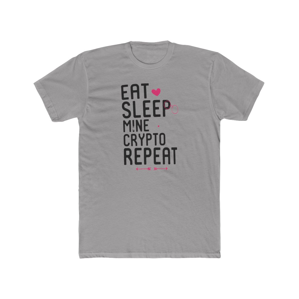 Eat Sleep Mine Crypto Repeat Blockchain Token Hodl T-Shirt