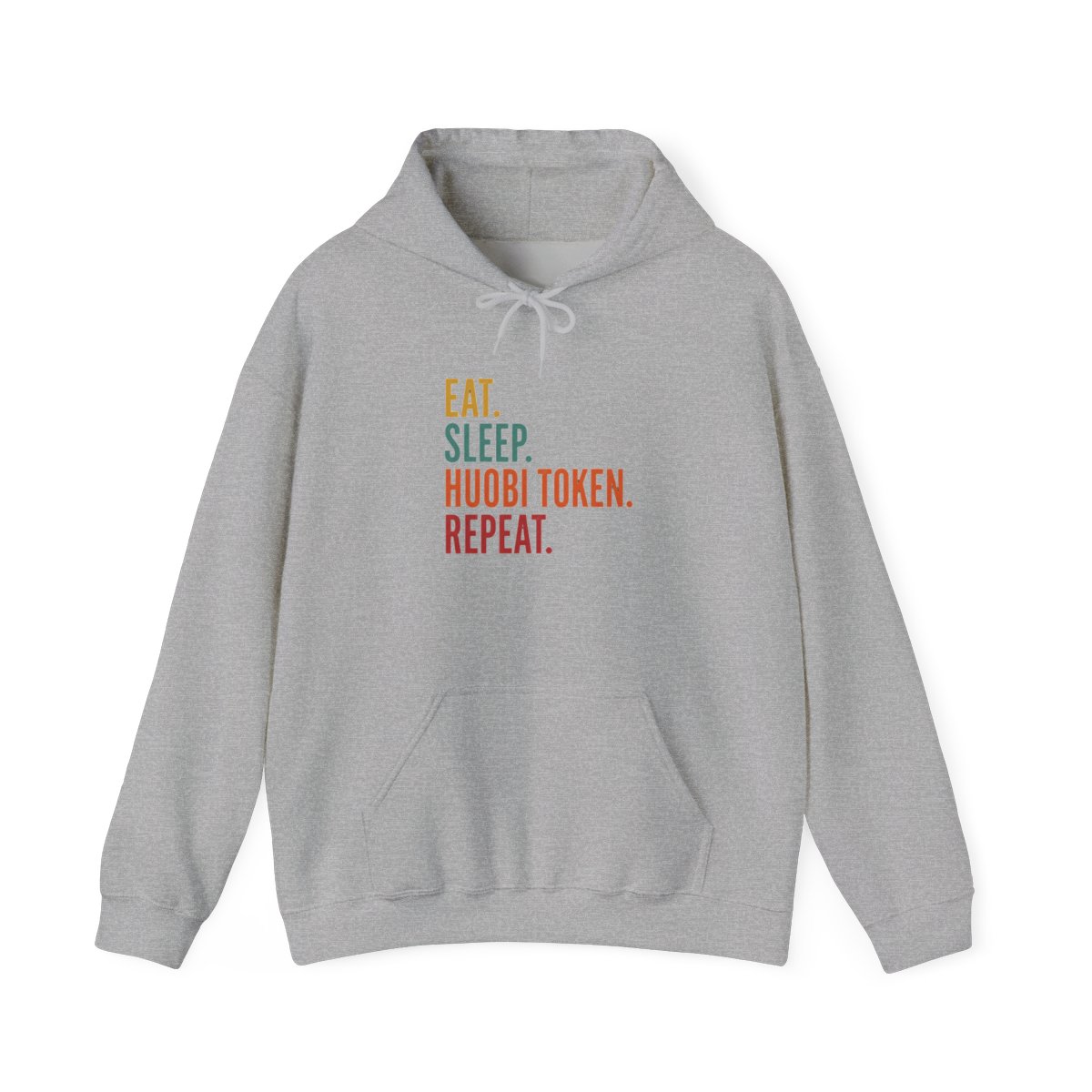 Huobi Token Crypto Eat Sleep Huobi Token Repeat Hoodie