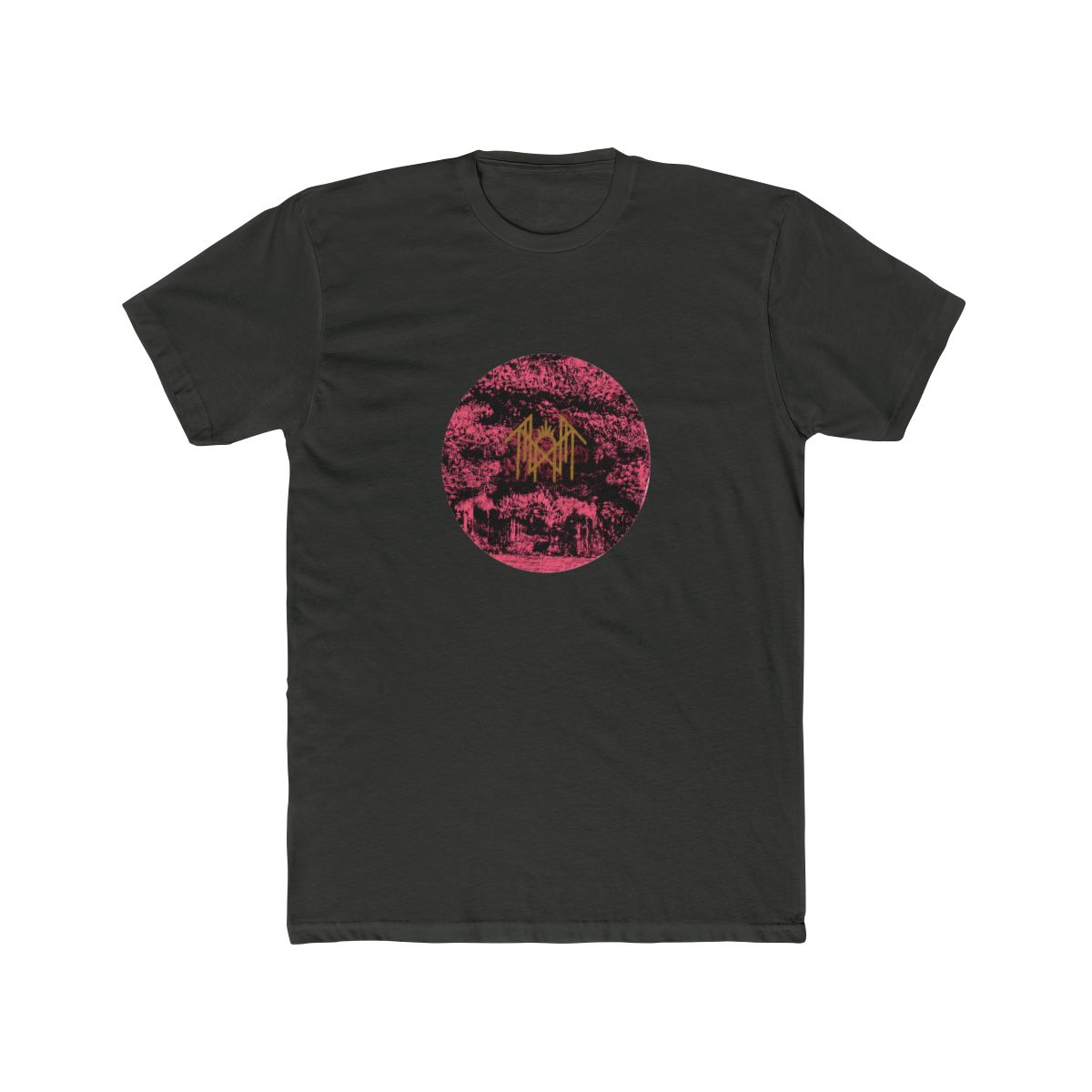 Sleep Token Even in Arcadia Pink Circle Graphic T Shirt - Black - Small