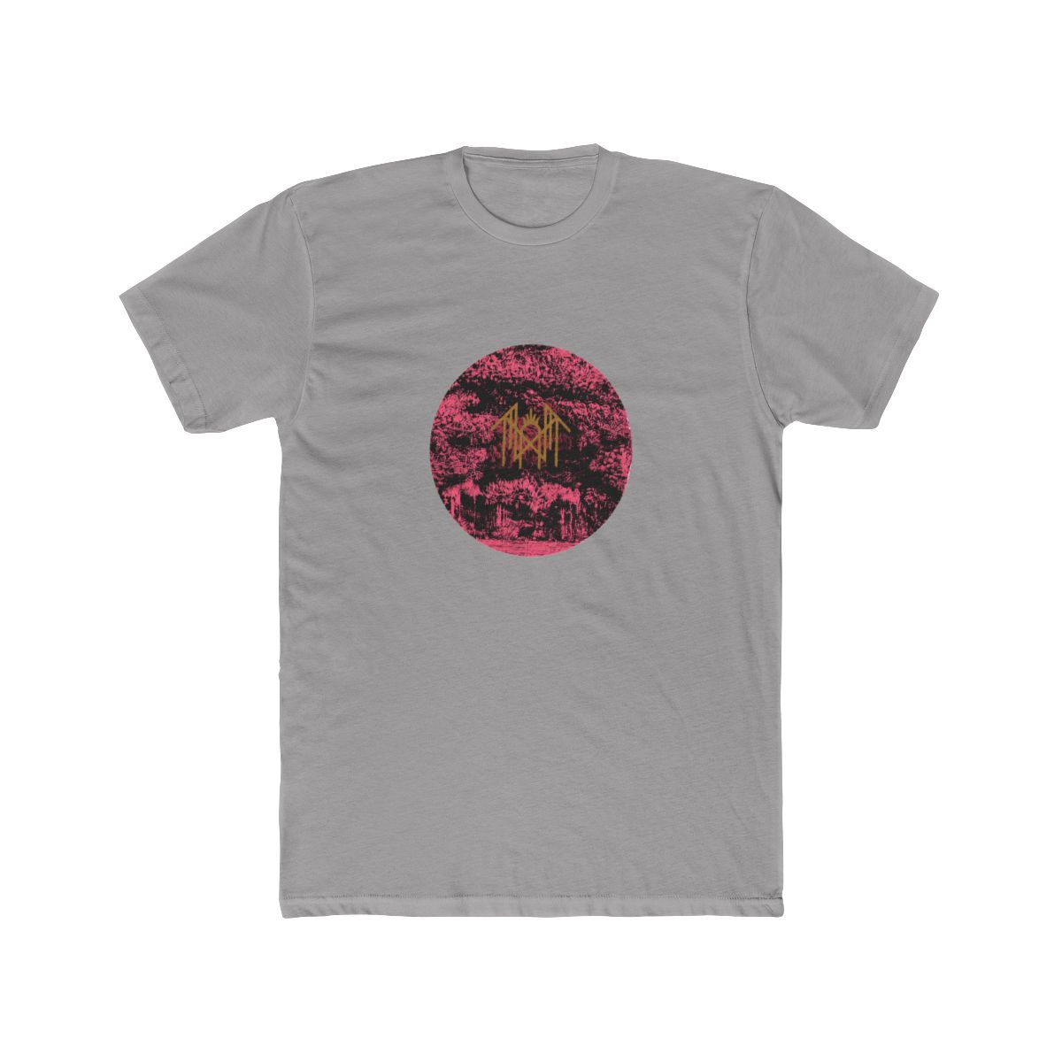 Sleep Token Even in Arcadia Pink Circle Graphic T Shirt - Black - Small