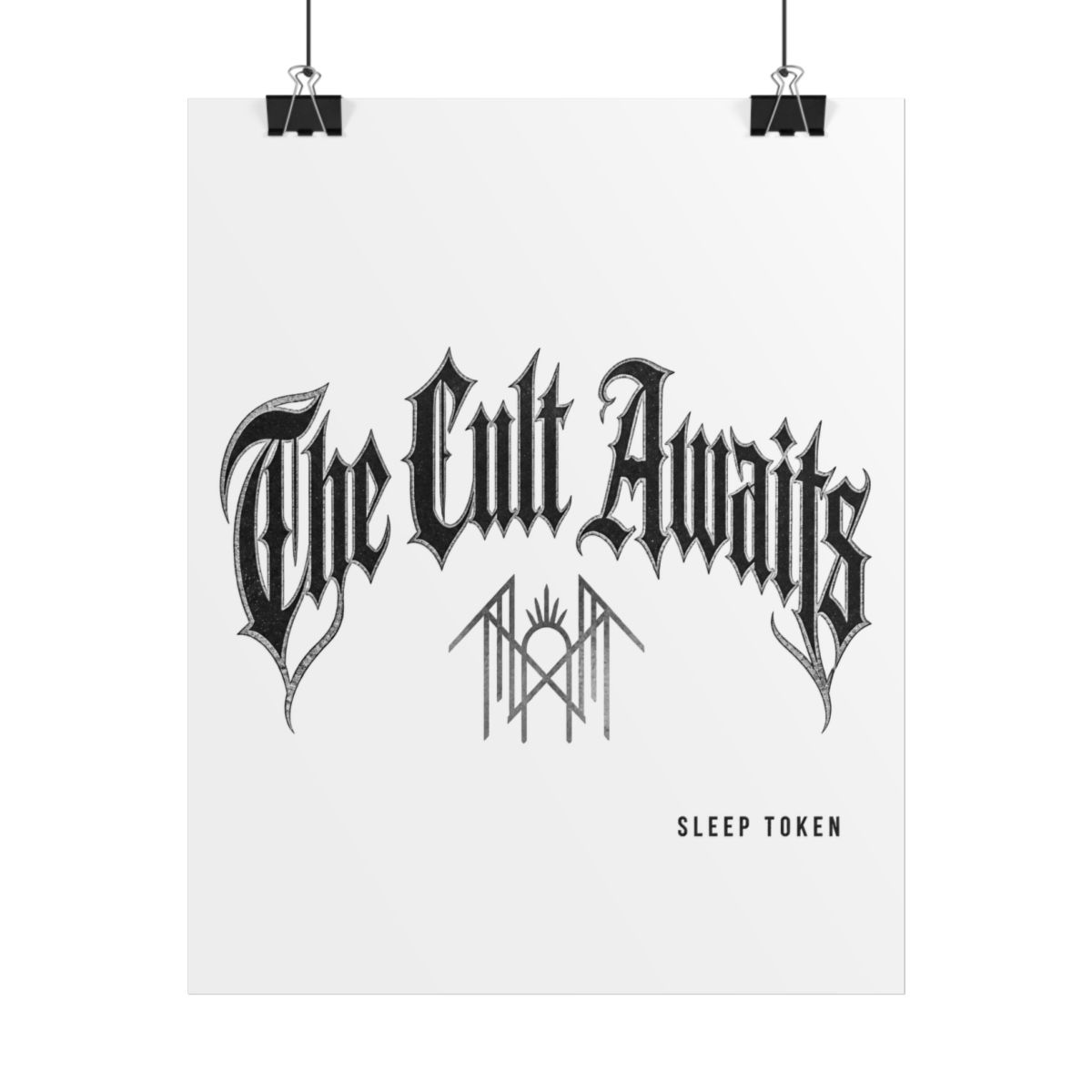 Sleep Token "The Cult Awaits" Poster