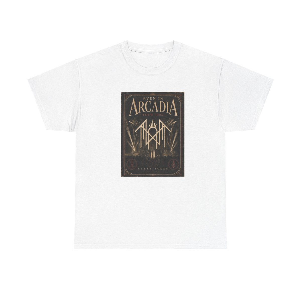 Sleep Token "Even in Arcadia Tour 2025" Unisex Tee