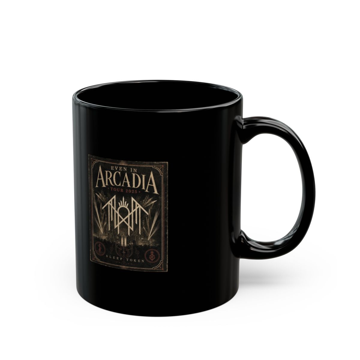 Sleep Token "Even in Arcadia Tour 2025" Black Mug