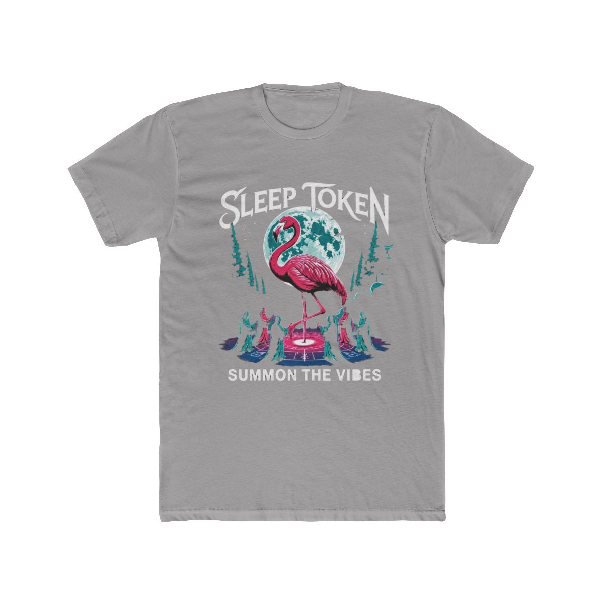 Mystical Flamingo Aesthetic Alternative Core Sleep Token T-Shirt