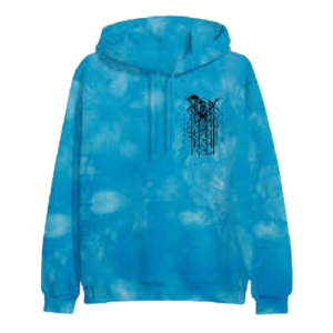 Death Metal Glow Tee- Blue Hoodie