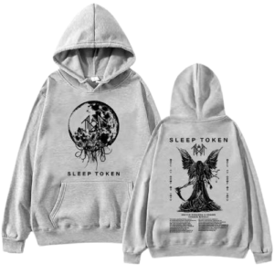 Sleep-Token Take Me Back To Eden Grey Hoodie